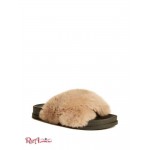 Женские Шлепанцы GUESS Factory (Samira Faux-Fur Slides) 54715-01 Серый