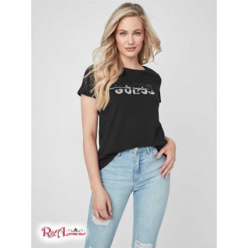 Жіноча Футболка (Rhoda Boxy Tee) 63225-01 Реактивний Чорний