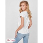 Жіноча Футболка GUESS Factory (Kristi Boxy Tee) 63365-01 True White