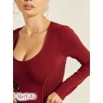 Женский Топ GUESS (Eco Rommi Top) 64475-01 Beet Juice Красный