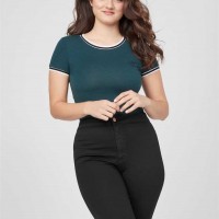 Женское Кольцо (Freddie Ringer Tee) 64135-01 Темный Jade