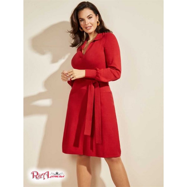 Женский Свитер MARCIANO (Brooklyn Sweater Dress) 60405-01 Samba Красный Vibes