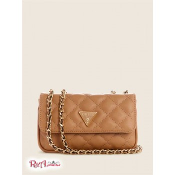 Жіноча Сумка Міні (Cessily Quilted Convertible Mini Bag) 64895-01 Бежевий