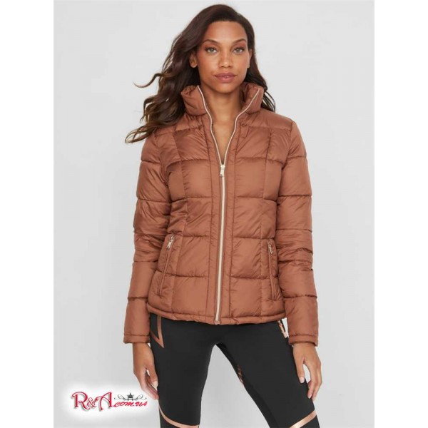 Женская Куртка GUESS Factory (Danae Puffer Jacket) 63325-01 Глиняный Роза