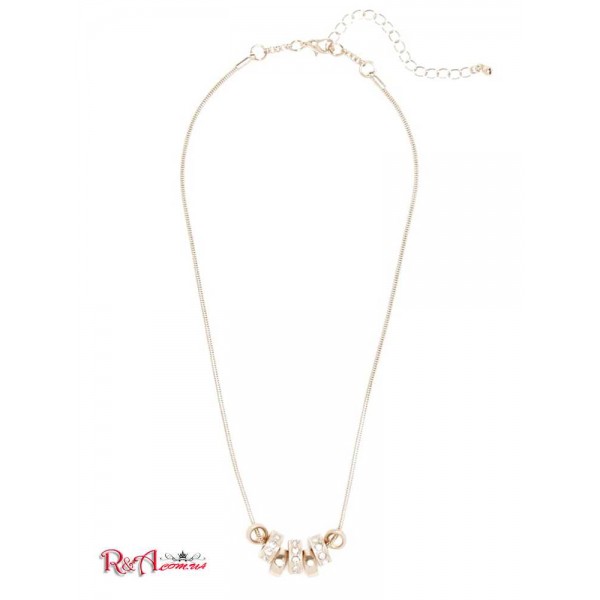Жіноче Намисто GUESS Factory (Gold-Tone Beaded Necklace) 56685-01 Золото
