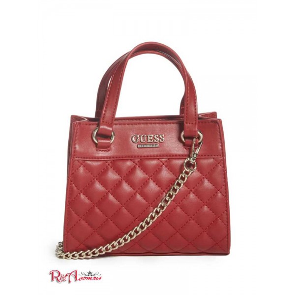 Женская Сумка Кроссбоди GUESS Factory (Taylor Mini Crossbody) 63565-01 Красный Quilt