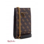 Жіноча Сумка Чохол GUESS (Cordelia Logo Chit Chat Bag) 59245-01 Коричневий Мульти