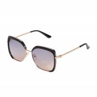 Женские Солнцезащитные Очки (Square Combination Sunglasses) 63635-01 Белый/Золотой