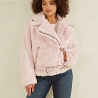 Жіноча Куртка (Frida Faux-Fur Biker Jacket) 64425-01 Балет Рожевий