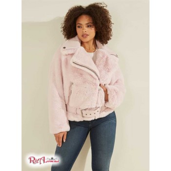 Жіноча Куртка (Frida Faux-Fur Biker Jacket) 64425-01 Балет Рожевий