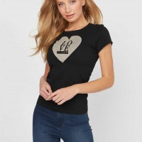 Жіноча Футболка (Lumina Tee) 57495-01 Реактивний Чорний