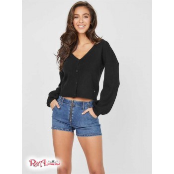 Жіночий Кардиган (Jacoby Crop Cardigan) 57595-01 Реактивний Чорний