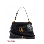 Женская Сумка GUESS (Stephi Top-Handle Flap Bag) 42935-01 Черный