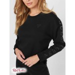 Женский Свитшот GUESS Factory (Valencia Logo Pullover Sweatshirt) 57775-01 Реактивний Черный