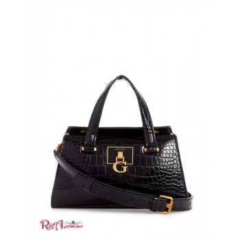 Жіноча Сумка Сетчел (Stephi Croc Mini Satchel) 60235-01 Чорний