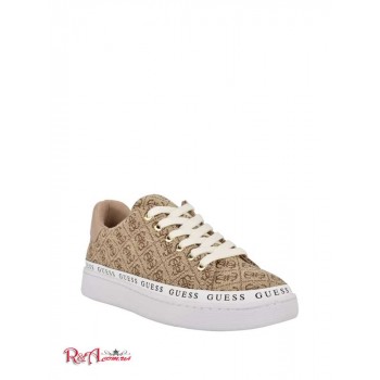 Жіночі Снікерси (Rinzed Quattro G Low-Top Sneakers) 56105-01 Коричневий Мульти