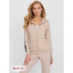 Женское Худи GUESS Factory (Maila Logo Zip-Up Hoodie) 63255-01 Soft Mauve