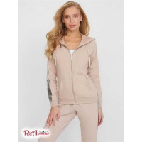 Женское Худи (Maila Logo Zip-Up Hoodie) 63255-01 Soft Mauve