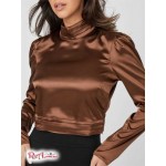 Жіночий Топ GUESS Factory (Dia Mock Neck Top) 57465-01 Weeping Pine