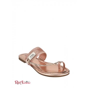 Женские Сандалии (Landen Glitter Chain Sandals) 63535-01 Blush