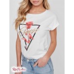 Жіноча Футболка GUESS Factory (Kristi Boxy Tee) 63365-01 True White