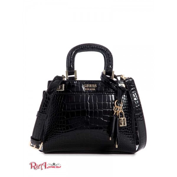 Жіноча Сумка Сетчел GUESS (Katey Mini Satchel) 60225-01 Чорний