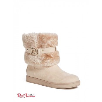 Жіночі Черевики (Alaina Faux-Shearling Cuff Boots) 56805-01 Світлий Рожевий