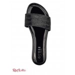 Женские Сандалии GUESS Factory (Bryor Slide Sandals) 54815-01 Черная Мульти Ткань
