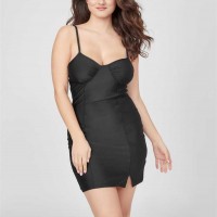 Женское Платье (Kristine Satin Dress) 63495-01 Jet Black Женское Платье (Kristine Satin Dress) 63495-01 Jet Black