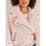 Женская Куртка GUESS (Frida Faux-Fur Biker Jacket) 64425-01 Балет Розовый