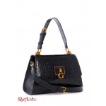 Женская Сумка GUESS (Stephi Top-Handle Flap Bag) 42935-01 Черный