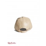 Женская Бейсболка GUESS Factory (Faux-Leather Logo Emblem Baseball Hat) 63575-01 Tan
