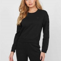 Женский Свитшот (Valencia Logo Pullover Sweatshirt) 57775-01 Реактивний Черный