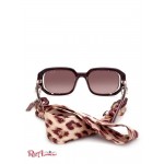 Жіночі Сонцезахисні Окуляри GUESS (Rectangle Sunglasses) 60105-01 69F Burgandy
