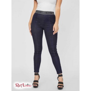 Жіночі Джинси (Monique High-Rise Logo Skinny Jeans) 57435-01 Темний WПопелясто-Сірий