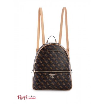 Жіночий Рюкзак (Manhattan Logo Large Backpack) 55435-01 Коричневий