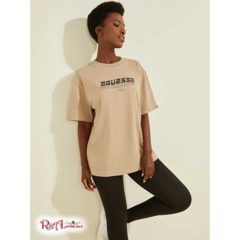 Жіноча Футболка (Eco Dalya Logo Tee) 59425-01 Золотий Бежевий