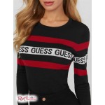 Женский Свитер GUESS Factory (Antonia Logo Sweater) 64155-01 Реактивний Черный