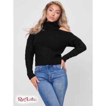Жіноча Водолазка (Gali Turtleneck Sweater) 57305-01 Реактивний Чорний