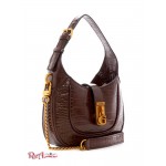 Жіноча Сумка Хобо GUESS (Maimie Croc Mini Hobo Bag) 64945-01 Коричневий
