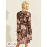 Жіноче Сукня GUESS (Veronica Dress) 64515-01 Motion Трояндаs Чорний Combo Жіноче Сукня GUESS (Veronica Dress) 64515-01 Motion Трояндаs Чорний Combo