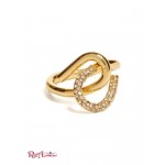 Жіноче Кільце MARCIANO (14KT Plated Curve Statement Ring - Size 7) 64575-01 Золото