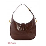 Жіноча Сумка Хобо GUESS (Maimie Croc Mini Hobo Bag) 64945-01 Коричневий