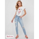 Жіноча Футболка GUESS Factory (Kristi Boxy Tee) 63365-01 True White