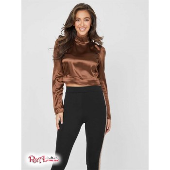 Женский Топ (Dia Mock Neck Top) 57465-01 Weeping Pine