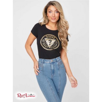 Женская Футболка (Cheska Logo Tee) 54345-01 Реактивний Черный