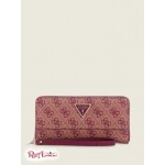 Женский Бумажник GUESS (Cordelia Logo Large Zip-Around Wallet) 60255-01 522 Пурпурный Puh