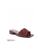 Женские Шлепанцы GUESS Factory (Tiya Slide Heels) 56935-01 Темно-Бордовый