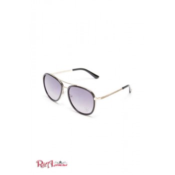 Жіночі Сонцезахисні Окуляри (Rhinestone G Aviator Sunglasses) 63665-01 Чорний