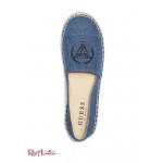 Женские Эспадрильи GUESS Factory (Lili Logo Espadrilles) 56876-01 Denim